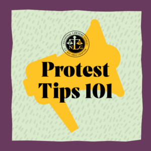 Protest Tips 101: Slide Deck