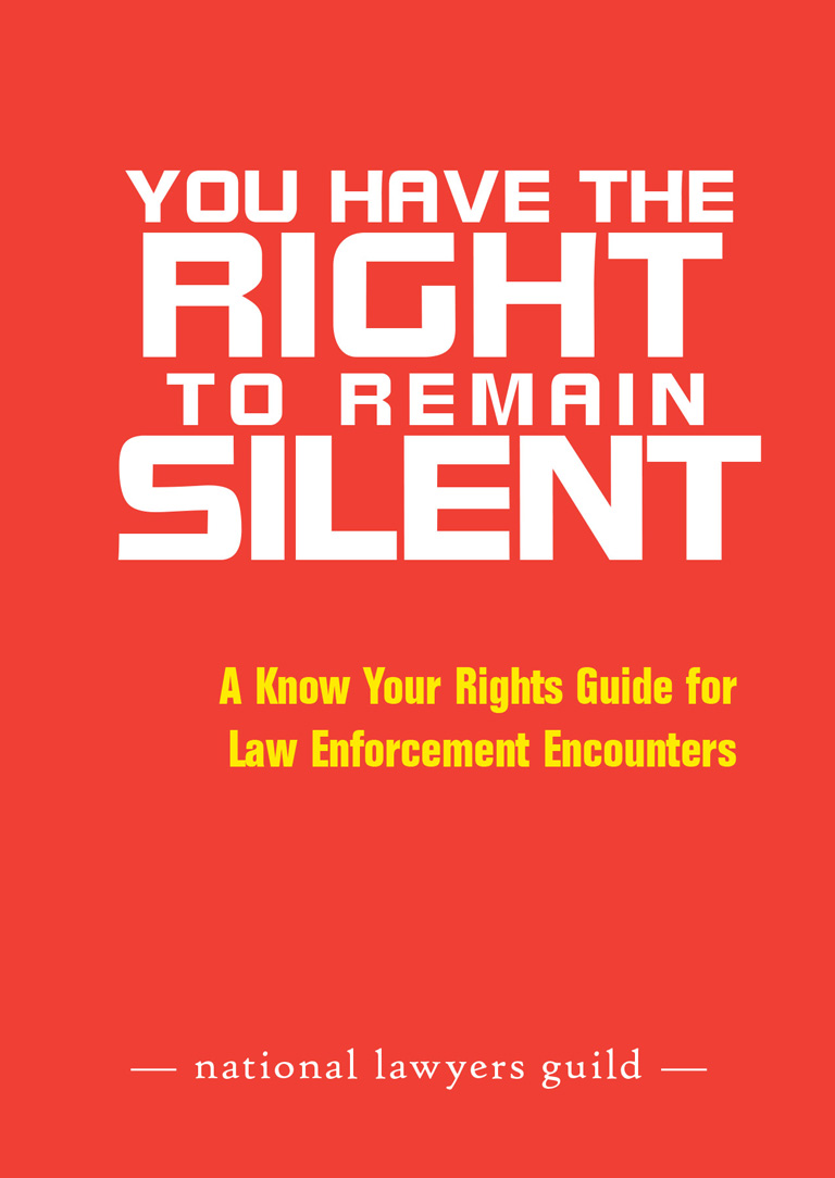 Know Your Rights Guide for Law Encounters, English