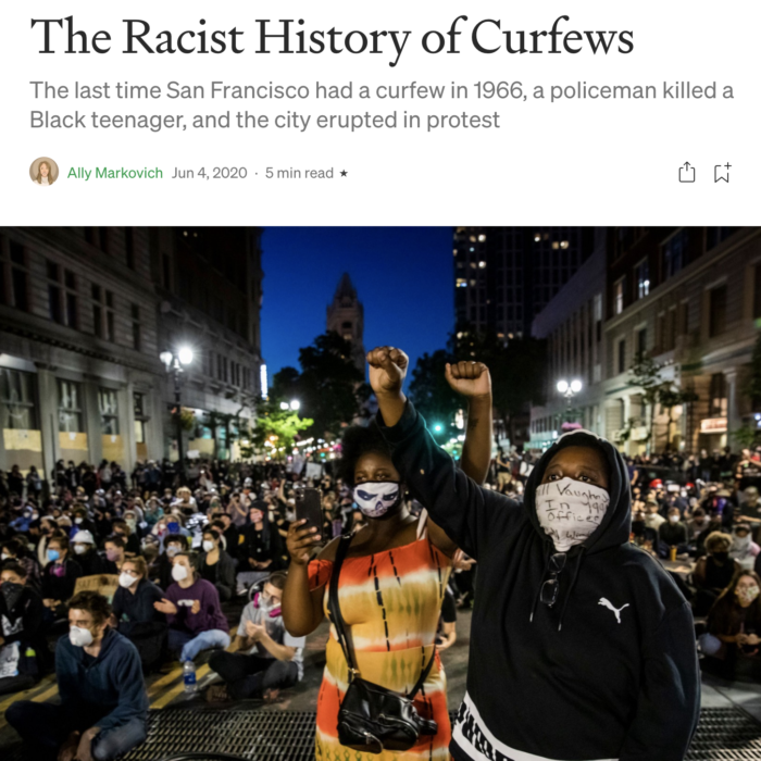The Racist History of Curfews